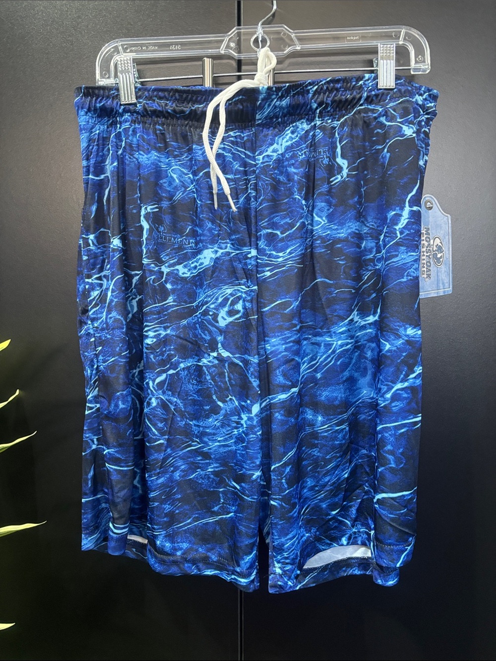 Mossy Oak Elements Fishing, 40 UPF Sun protection,hip pockets,stretch waist